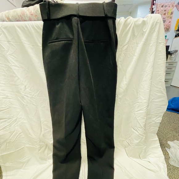 ZARA PANTS WITH FABRIC-COVERED BELT - Picture 3 of 4